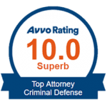Top Attorney Criminal Defense Badge